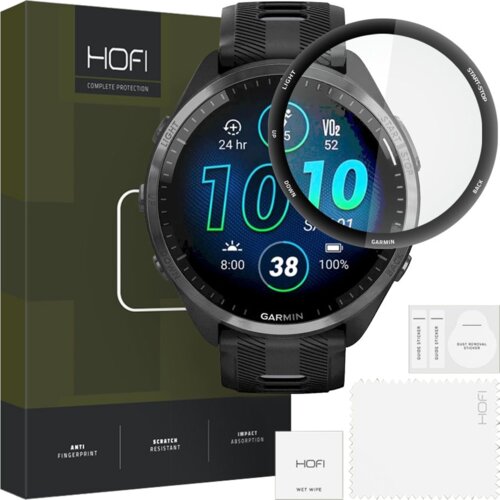 HOFI HYBRID PRO+ HIBRIDNO STEKLO ZA GARMIN FORERUNNER 965 ČRNO, (22069436) Cene