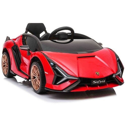  Licencirani auto na akumulator Lamborghini Sian - crveni Slike