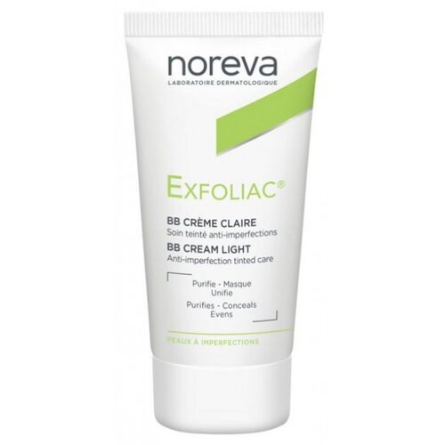 Noreva Exfoliac BB bež krema, 30 ml Slike