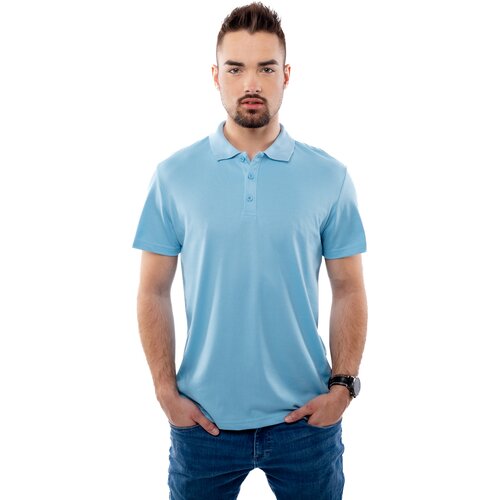 Glano Men's T-shirt - light blue Slike