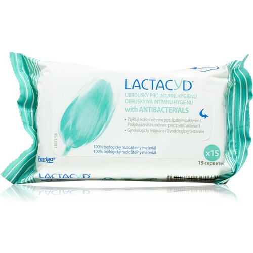 Lactacyd Pharma antibakterijski čistilni intimni robčki 15 ks Cene