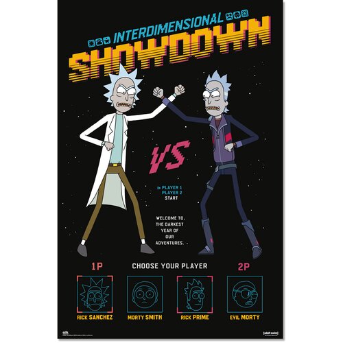 Grupo PLAKAT RICK IN MORTY MEDDIMENSIONAL SHOWDOWN, (20837026) Cene