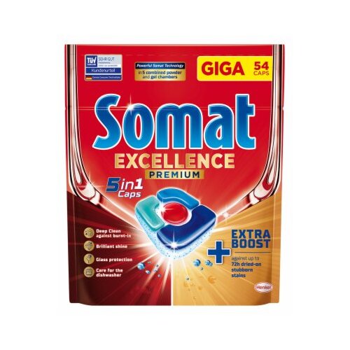 Somat tablete za sude premium 5IN1 54/1 Cene