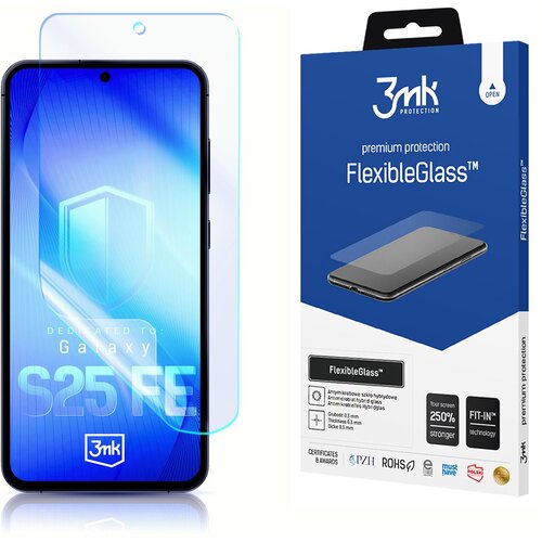3mk FLEXIBLEGLASS ZA ZA&amp;Scaron;ČITO ZASLONA ZA SAMSUNG GALAXY S25 FE, (5000333964) Slike