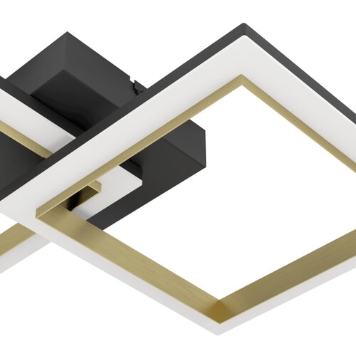 Eglo 901225-LED stropno svetlo sa prigu&amp;scaron;ivačem calliera LED/18,4W/230V crna/zlatna Slike