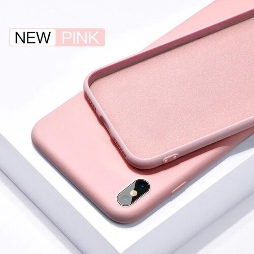  Liquid Silicone ovitek - Samsung A10 | Pink Cene