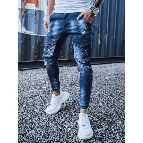DStreet Men's navy blue jeans UX3267