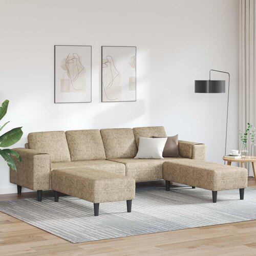  Kauč za dnevni boravak 3 pcs Svijetlo siva Cene