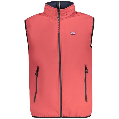 Norway 1963 mu&amp;scaron;ki softshell prsluk s kapuljačom crvena Slike