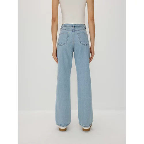 Reserved - LADIES` JEANS TROUSERS - plava