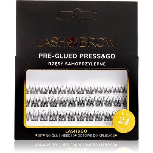 Lash Brow Press&amp;amp;Go Self-Adhesive Eyelashes samoljepljivi čuperci trepavica No Make Up 1 kom Slike