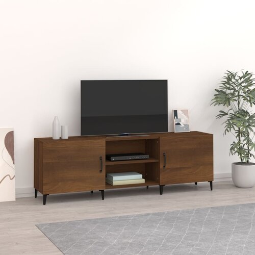 vidaXL TV omarica rjavi hrast 150x30x50 cm inženirski les Cene