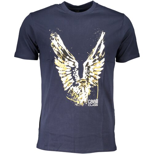 Cavalli Class MEN&#39;S SHORT SLEEVED T-SHIRT BLUE Cene