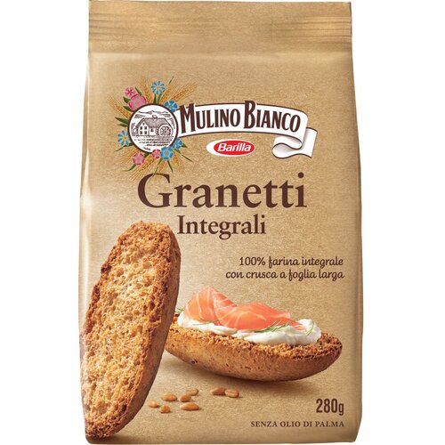 Barilla Mulino Bianco Granetti Integrali 280 gr Cene