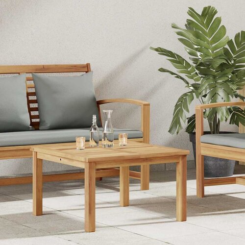  Kava Stol Smeđa 60 x 60 x 36 cm Čvrsto teak drvo Cijene