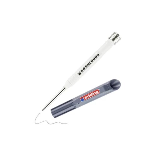 Edding Graphit 4-8880112 marker za duboke rupe siva, bijela 1 St. Slike