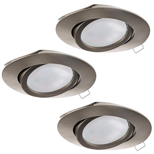 Eglo 31689 - KOMPLET 3x LED ugradnih spotova TEDO 3xGU10-LED/5W/230V Cene