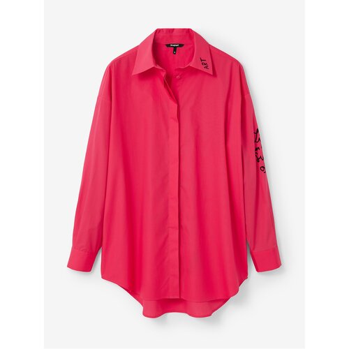 Desigual Dark pink Napoles Ladies Shirt - Women Slike