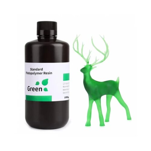 Elegoo Standard Resin 1kg - Clear Green Slike