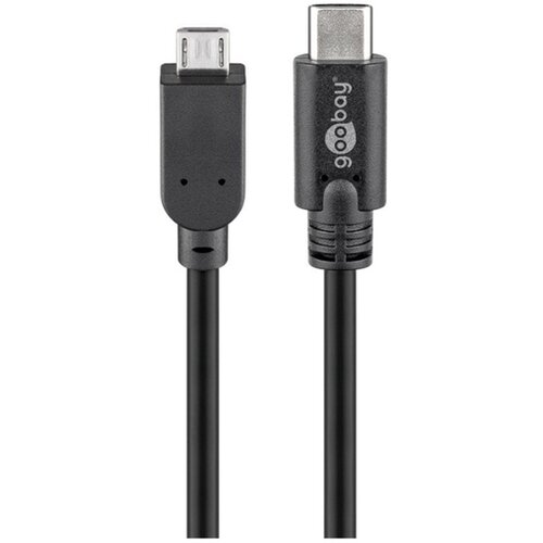 Goobay USB kabel, USB-C/micro USB, 1m Cene