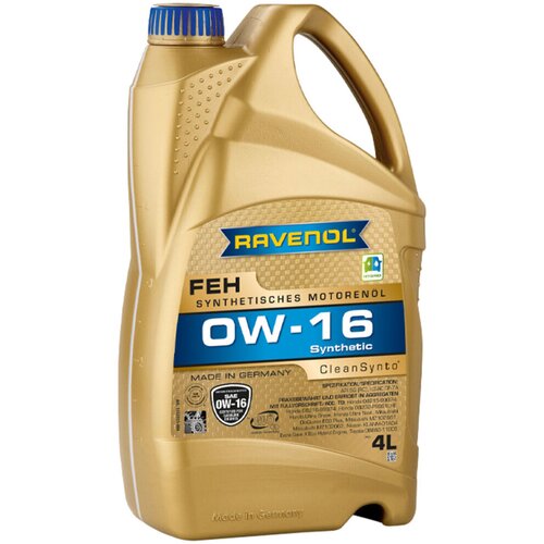 RAVENOL Ulje za motor FEH, 0W-16, 4L Cene