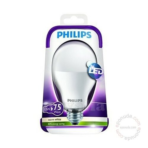 Philips LED sijalica E27 75W WW A60M FR ND/4 PS511 Slike