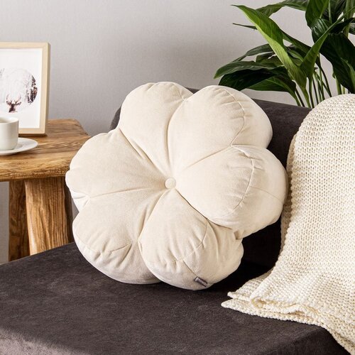 Atelier Del Sofa Papatya - Beige Beige Cushion Cene