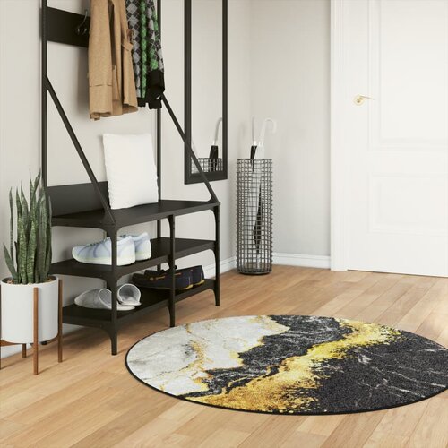 VidaXL Perivi tepih raznobojni &amp;Oslash; 120 cm protuklizni Slike