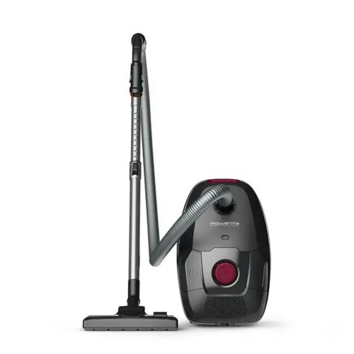 Rowenta Green Force Max Sesalnik z vrečko, 750 W, vrečka za prah Hygiene+, dolžina kabla 8,4 m, 4,5 l, krtača EasyBrush, črna/rdeča Slike