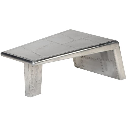 vidaXL Letalska klubska mizica iz aluminija starinski stil Cene