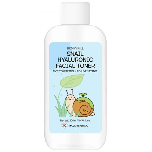 Bonnyhill snail hyaluronic toner 300 ml Slike