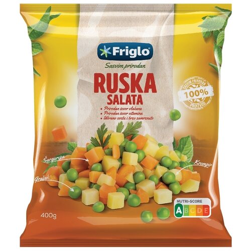 FRIGLO mešavina za rusku salatu 400g Cene