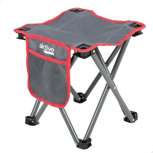  Tabure Aktive Sklopiv Kampiranje Siva 30 x 32 x 30 cm (4 kom.) Slike