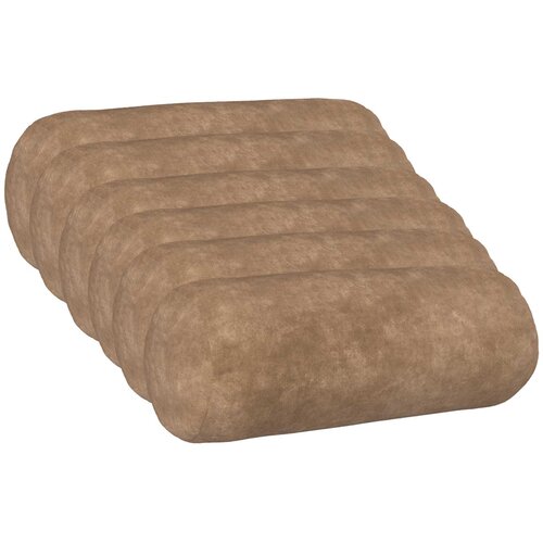  Presvlaka za jastuk 6 pcs HEERLEN Sivosmeđa &Oslash; 15 x 40 cm Cijene