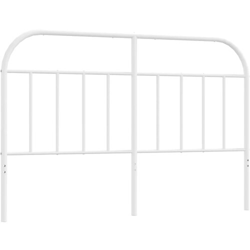  Metalno zamjensko uzglavlje bijelo 150 cm Slike