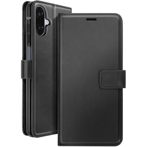Oem Mayaxess, Denarnica etui za Samsung Galaxy A07 z zapestnim trakom in magnetnim jezičkom, Črna, (5000208717) Cene