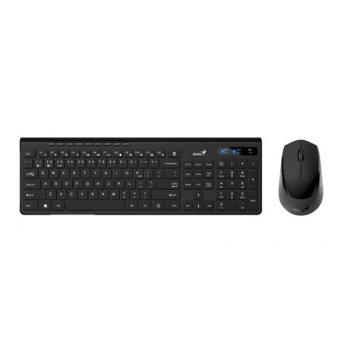 Genius SlimStar 8230 Wireless USB YU crna tastatura+ miš Cene