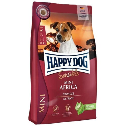 Happy Dog Suva hrana za odrasle male pse Sensible Africa, 0.8kg Slike