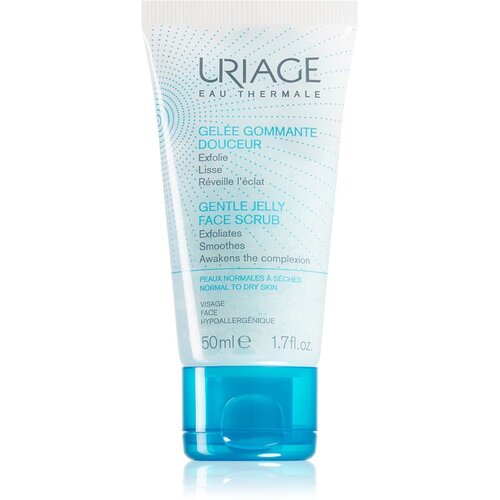 Uriage Gentle Jelly Face Scrub nežen piling gel 50 ml za ženske Cene