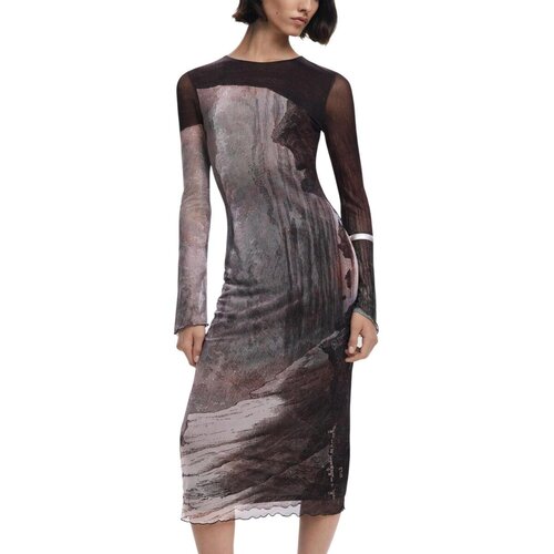 Desigual VEST_ABYSS_LACROI 25WWVK01 Smeđa Slike