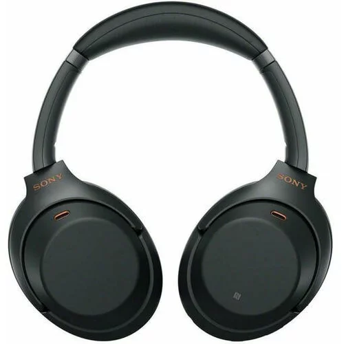 Sony naglavne slušalke z mikrofonom WH1000XM3B črna