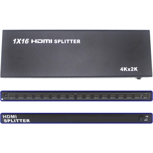 Fast_Asia HDMI Spliter 1x16 1080P (ver 1.4) Activ Cene
