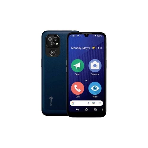 Doro 8200 senior pametni telefon IP54, s NFC, SOS ključ, SOS funkcija tamnoplava Slike