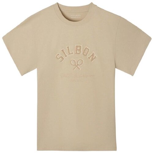 Silbon Majice s kratkimi rokavi 133725 arena Bež Slike