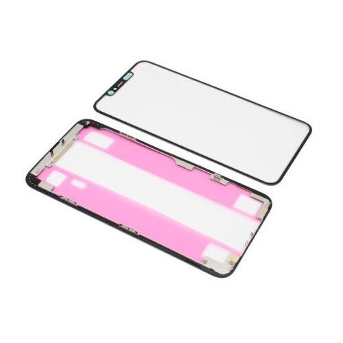 Apple Staklo touch screen-a za iphone 11 pro max + frame + oca stiker black ( SD11486 ) Cene