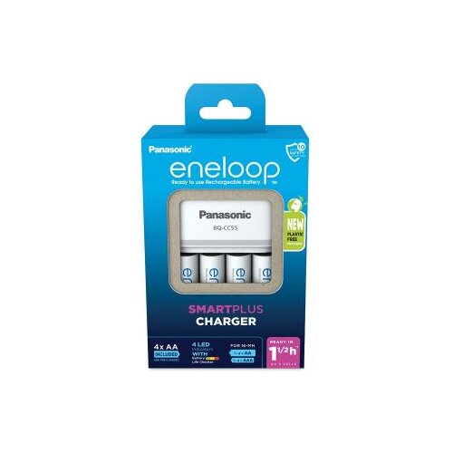 Panasonic "Smart and Quick BQ-CC55 punjač+4 punjive baterije AA" Cene