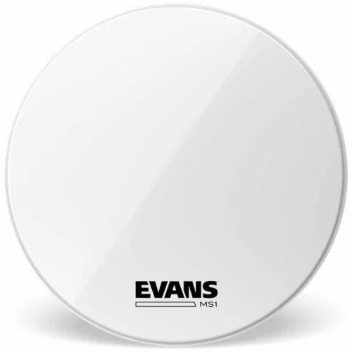 Evans BD18MS1W MS1 Marching Bass White 18" Opna za koncertni bubanj