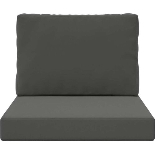  Jastuk za vanjsku sofU 2 pcs Antracit Poliester - Antracit 60 x 60 cm 1x sjedalo +1x naslon (3D bez bartaga) Slike