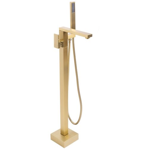 Rea Samostoječa me&amp;scaron;alna pipa TERY Gold Brush Slike