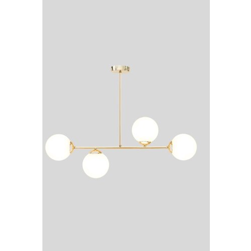  Luster na &amp;scaron;ipci FIRA 4xE27/60W/230V zlatna Slike